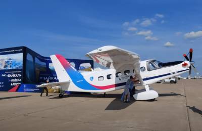 Разработанный на замену «Кукурузнику» Ан-2 самолёт ЛМС-901 показали на авиасалоне МАКС-2021 - topwar.ru - Россия