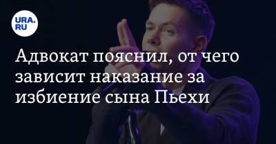 Сергей Жорин - Стас Пьехи - Адвокат пояснил, от чего зависит наказание за избиение сына Пьехи - ura.news - Рощино