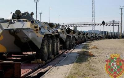 Россия отправила в Беларусь технику и военных - korrespondent.net - Россия - Украина - Белоруссия