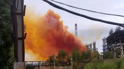 Украину могут накрыть кислотные дожди после аварии на «Ровноазот» - 5-tv.ru - Украина - Киев - Ровенская обл.