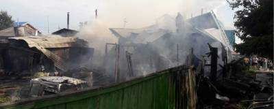 В Бердске дети по неосторожности сожгли свой дом - runews24.ru - Россия - Бердск