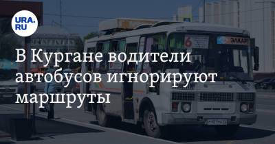 В Кургане водители автобусов игнорируют маршруты - ura.news