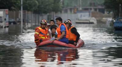Власти Чжэнчжоу из-за наводнения эвакуировали около 200 тыс. жителей - trend.az - Китай - Чжэнчжоу
