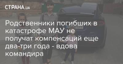 Родственники погибших в катастрофе МАУ не получат компенсаций еще два-три года - вдова командира - strana.ua - Украина - Иран - Тегеран