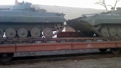 Эшелоны боевой техники были замечены в районе Краснодара по пути в Крым - actualnews.org - Крым - Краснодар