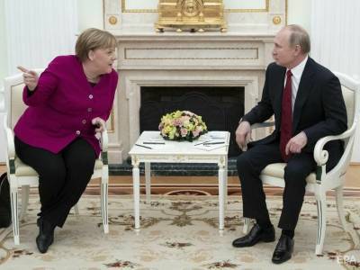 Владимир Путин - Ангела Меркель - Меркель обсудила с Путиным Минские соглашения и "Северный поток – 2" - gordonua.com - Россия - США - Украина - Германия - Берлин
