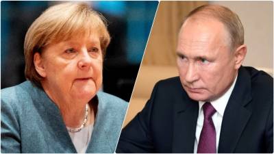 Владимир Путин - Ангела Меркель - Меркель обсудила с Путиным вопросы, связанные с «Северным потоком-2» - golos-ameriki.ru - Россия - США - Украина - Германия