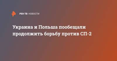 Збигнев Рау - Дмитрий Кулеба - Украина и Польша пообещали продолжить борьбу против СП-2 - ren.tv - Россия - США - Украина - Киев - Германия - Польша - Варшава