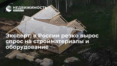 Эксперт: в России резко вырос спрос на стройматериалы и оборудование - realty.ria.ru - Москва - Россия - Краснодар - Пермь