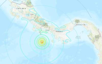 На границе Коста-Рики и Панамы зафиксировали мощное землетрясение - korrespondent.net - Украина - Панама - Республика Панама - Сан-Хосе - Коста Рика