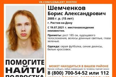 Пропавший 15-летний парень может находиться в Новосибирске - novos.mk.ru - Новосибирск - Ростов-На-Дону