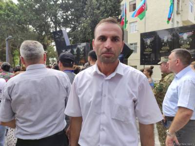 Брат Полада Гашимова выразил признательность за вклад в создание парка имени генерала-шехида - trend.az - Азербайджан - Баку