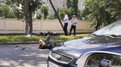 Мотоциклист пострадал в ДТП с внедорожником в Воронеже - vestivrn.ru - Воронеж