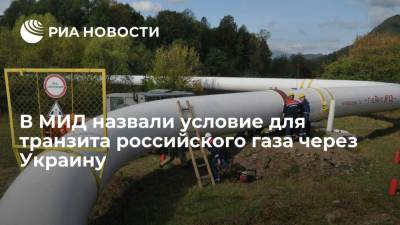 Александр Грушко - Замглавы МИД Грушко: транзит российского газа через Украину будет после 2024 года, если будет спрос - ria.ru - Москва - Россия - США - Украина - Германия