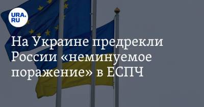 Денис Малюська - На Украине предрекли России «неминуемое поражение» в ЕСПЧ - ura.news - Россия - Украина - Киев