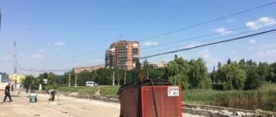 В Славянске показали, как проходит ремонт аварийного моста через реку Торец (видео) - w-n.com.ua - Славянск