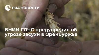 ВНИИ ГОЧС предупредил об угрозе засухи в Оренбургской области на этой неделе - ria.ru - Москва - Башкирия - респ. Татарстан - Белгородская обл. - Воронежская обл. - респ. Удмуртия - Оренбургская обл. - Буинск