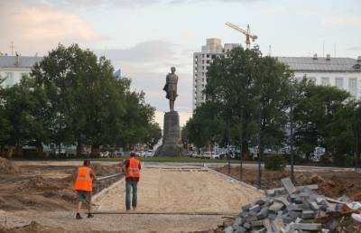 Благоустройство сквера на площади Горького завершится в конце июля - vgoroden.ru - Нижний Новгород - Нижний Новгород - Благоустройство