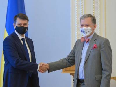 Дмитрий Разумков - Джордж Кент - Разумков обсудил с Кентом судебную реформу, энергетику и безопасность - gordonua.com - США - Украина
