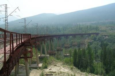 Железнодорожный мост обрушился на Транссибе в Забайкалье из-за паводков - chita.ru - Забайкальский край - район Сретенский