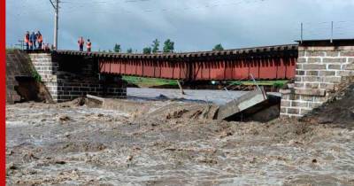 В Забайкалье из-за дождя обрушился железнодорожный мост на Транссибе - profile.ru - Забайкальский край - район Сретенский - Забайкалье