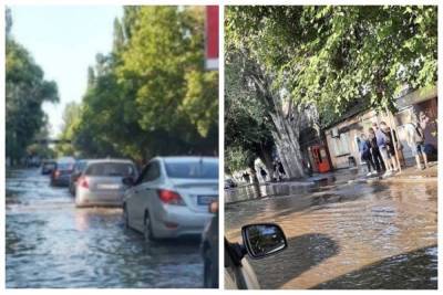 Транспортный коллапс в Одессе: улицы остаются подтопленными, кадры - politeka.net - Украина - Одесса