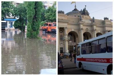 Туристы оказались в ловушке из-за потопа в Одессе: детали и кадры спасательной операции - politeka.net - Украина - Одесса
