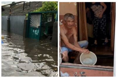 Одесситы спасают свои дома после масштабного наводнения, видео: "Черпают воду мисками" - politeka.net - Украина - Одесса