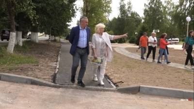 Алексей Брицун - Глава Волховского района Алексей Брицун проверил ход работ по благоустройству - ivbg.ru - Украина - Ленинградская обл. - район Волховский