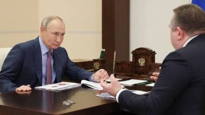 Владимир Путин - Алексей Рахманов - Путин провел совещание с главой ОСК Рахмановым - 5-tv.ru - Россия