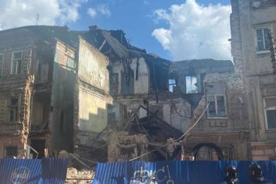 Алексей Логвиненко - В Ростове рухнула стена заброшенного дома - rostov.mk.ru - Ростов-На-Дону