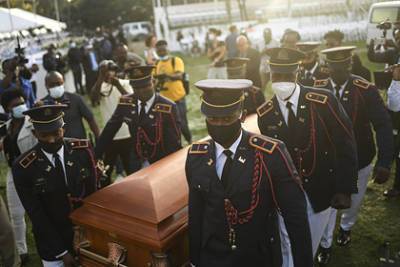 Моиз Жовенель - На похоронах президента Гаити началась стрельба - lenta.ru - Гаити