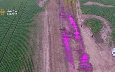 Экологи назвали причину появления луж розового цвета под Ровно - korrespondent.net - Украина