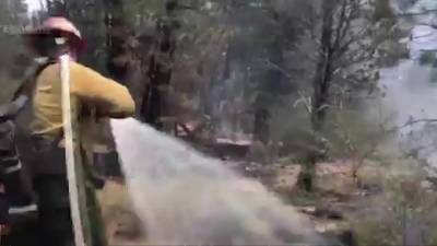 Пожарные в США борются с масштабными пожарами на западе страны - piter.tv - США - шт. Калифорния - штат Монтана - штат Орегон - штат Айдахо