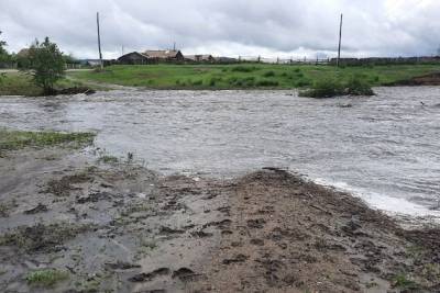 Река Куэнга вышла из берегов в Сретенском районе и подтопила 17 домов - chita.ru - Хабаровск - Чита - Сретенск