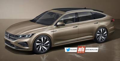 Новый Volkswagen Passat B9 станет гибридом седана и универсала - avtonovostidnya.ru