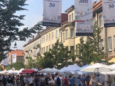 Первый день Праздника моря в Клайпеде - obzor.lt - Литва - Приморье край - Клайпеда