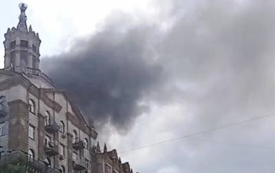 Светлана Водолага - На Крещатике сильный пожар - korrespondent.net - Украина - Киев - Кривой Рог