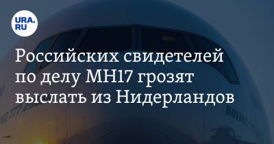 Российских свидетелей по делу MH17 грозят выслать из Нидерландов - ura.news - Украина - Голландия - Куала-Лумпур - Амстердам