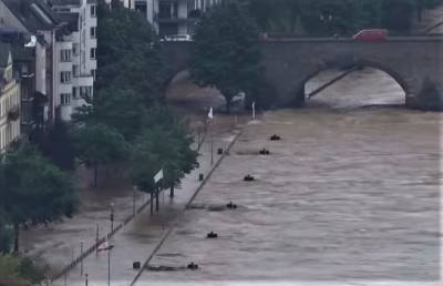 В Германии вновь начались сильные дожди, есть угроза новых наводнений и мира - cursorinfo.co.il - Германия