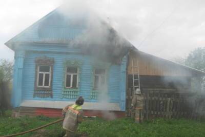 В Ивановской области крупный пожар уничтожил дом, гараж и баню - mkivanovo.ru - Ивановская обл. - Заволжск