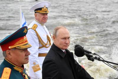 Владимир Путин - Путин оценил возможности российского флота - tvc.ru - Россия - Санкт-Петербург