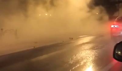 Горячий источник открылся в центре Тюмени из-за коммунальной аварии - nashgorod.ru - Тюмень