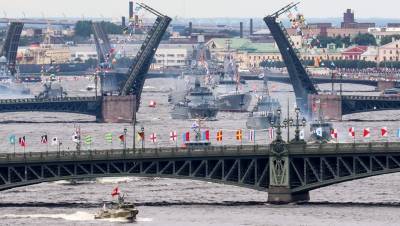 Владимир Путин - Парад ВМФ в Петербурге. Фоторепортаж "ДП" - dp.ru - Россия - Санкт-Петербург