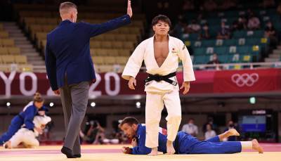 Хифуми Абэ выиграл олимпийский турнир по дзюдо до 66 кг. Япония сравнялась по числу золотых медалей с Китаем - sportarena.com - Китай - Южная Корея - Токио - Италия - Израиль - Япония - Бразилия