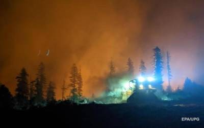 Лесные пожары распространились уже на 12 американских штатов - korrespondent.net - США - Украина - Вашингтон - шт. Калифорния - штат Монтана - штат Орегон - штат Айдахо - штат Вайоминг