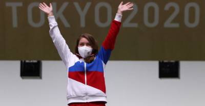 Владимир Путин - Виталина Бацарашкина - Путин поздравил Бацарашкину с первым для сборной России золотом Олимпиады в Токио - reendex.ru - Россия - Токио