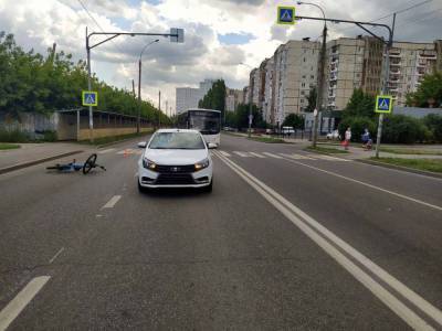 Автомобиль отправил в больницу малолетнего велосипедиста - lipetskmedia.ru - Липецк - county Mcdonald