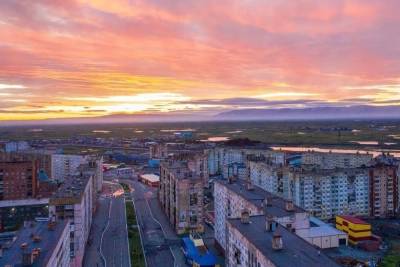Жители Норильска увидели закат впервые за 68 дней - kras.mk.ru - Красноярский край - Норильск