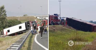 В Хорватии перевернулся автобус: погибли 10 человек и 44 пострадали. Фото - obozrevatel.com - Германия - Хорватия - Косово